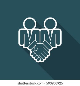 Corporate agreement icon