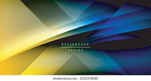 Fondo Corporativa, diseño geométrico de onda de línea de sombra. Ilustración vectorial para el Fondo de pantalla, Anuncio, fondo, tarjeta, ilustración del libro, landing page