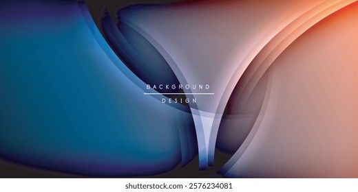 Corporate background, shadow line wave geometric design. Vector Illustration For Wallpaper, Banner, Background, Card, Book Illustration, landing page