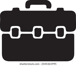 Corporate bag icon vector art without background