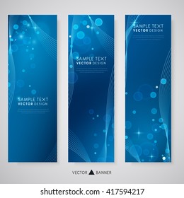 Corporate banner design layout template. Abstract vector background.