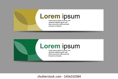 corporate banner design for your business. easy to use when you want to branding your product.