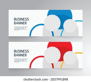 Corporate Banner Layout Template Design