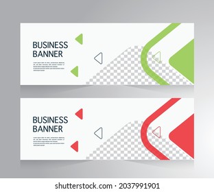 Corporate Banner Layout Template Design