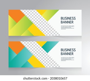 Corporate Banner Layout Template Design