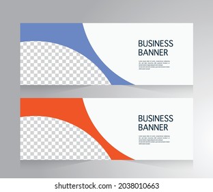 Diseño de plantilla de diseño de banners corporativos