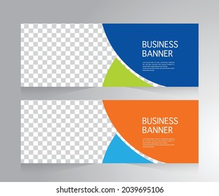 
Diseño de plantilla de diseño de banners corporativos