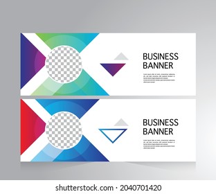 Corporate Banner Layout Template Design