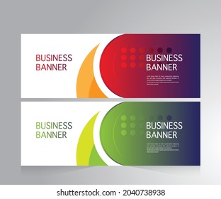 Corporate Banner Layout Template Design