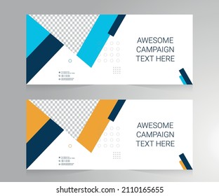 Corporate Banner Layout Template Design