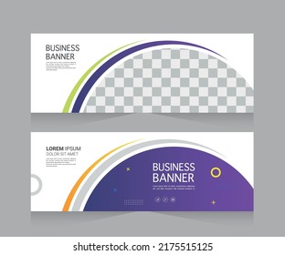 Corporate Banner Layout Template Design