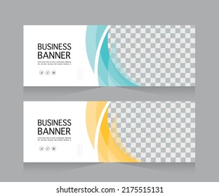 Corporate Banner Layout Template Design