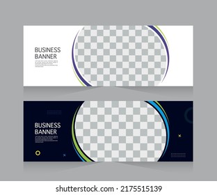 Corporate Banner Layout Template Design