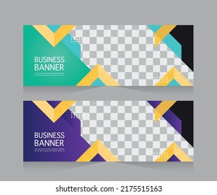 Corporate Banner Layout Template Design