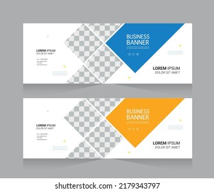 Corporate Banner Layout Template Design