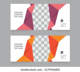 Diseño de plantilla de diseño de banners corporativos