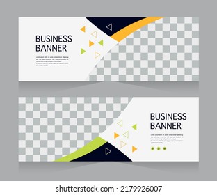 Corporate Banner Layout Template Design