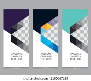 Corporate Banner Layout Template Design