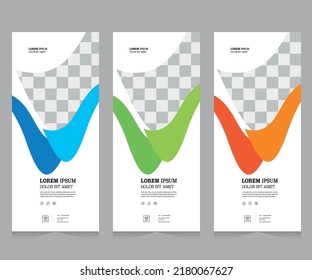 Diseño de plantilla de diseño de banners corporativos