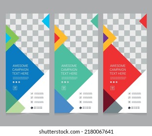 Corporate Banner Layout Template Design