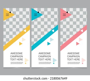 Corporate Banner Layout Template Design