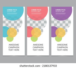 Corporate Banner Layout Template Design