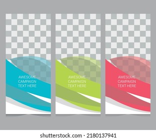 Diseño de plantilla de diseño de banners corporativos
