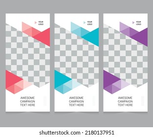 Corporate Banner Layout Template Design