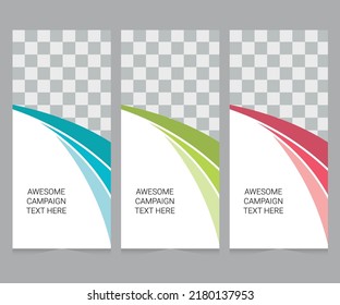 Corporate Banner Layout Template Design