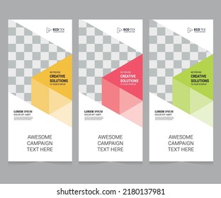 Corporate Banner Layout Template Design