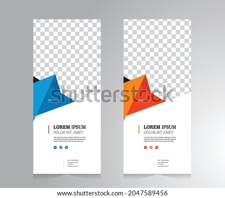 Corporate Banner Layout Template Design