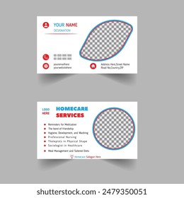 Corporativa azul blanco rojo Presente Diseño Elegante Moderno Reciente Creativo Luaury Fleshpot Personal que visita el logotipo de la compañía Limpio Futurista Profesional de doble cara ondulado Set Tarjeta de visita Imprimir Plantilla