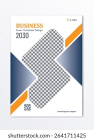 Corporate Book, Annual Report, Magazine, Poster, Business Presentation, Portfolio Cover Design Template in A4.