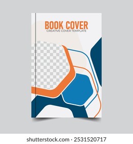 Diseño Corporativa de la cubierta del libro Formas simples Diseño colorido de la cubierta del libro para su negocio
