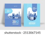 Corporate Book Cover Design Template in A4. Can be adapt to Brochure, Annual Report, Magazine,Poster, Business Presentation, Portfolio, Flyer, Banner, Website.