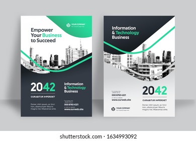 Corporate Book Cover Design Template in A4. Can be adapt to Brochure, Annual Report, Magazine,Poster, Business Presentation, Portfolio, Flyer, Banner, Website.