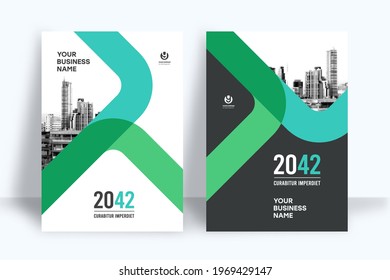 Corporate Book Cover Design Template in A4. Can be adapt to Brochure, Annual Report, Magazine,Poster, Business Presentation, Portfolio, Flyer, Banner, Website.