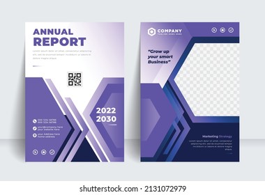 Corporate Book Cover Design Template in A4. Can be adapt to Brochure, Annual Report, Magazine, Poster, Business Presentation, Portfolio, Flyer, Banner, 