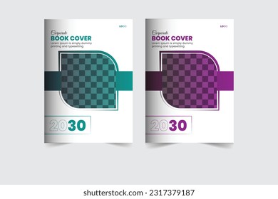 Corporate Book Cover Design Template
