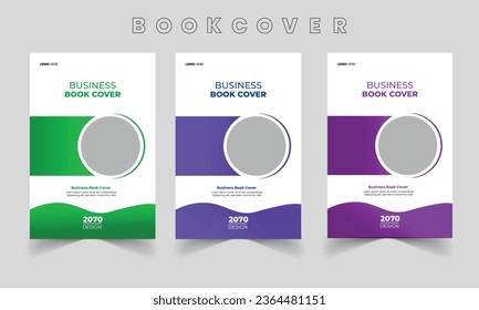 Corporate Book Cover Design Template in A4. Can be adapt to Brochure, Annual Report, Magazine,Poster, Business Presentation, Portfolio, Flyer, Banner, 