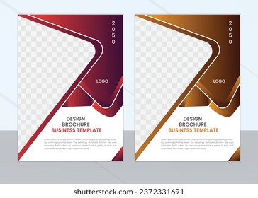 Plantilla de diseño de portada de libro corporativo en A4. Folleto, Informe Anual, Revista, Afiche, Presentación Empresarial, Cartera, Volante, Cartel, Sitio Web