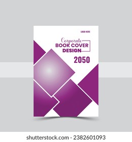 Corporate Book Cover Design Template in A4. Can be adapt to Brochure, Annual Report.
