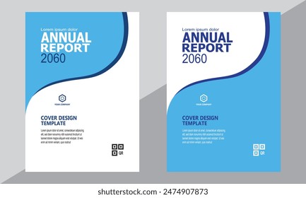 Corporate Book Cover Design Template in A4. Can be adapt to Brochure, Annual Report, Magazine, Poster, Business Presentation, Portfolio, Flyer, Banner, Website. design with bleed area 0.125in.