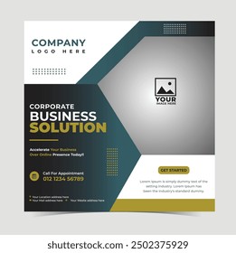 Corporate book cover design template, Business Leaflet Brochure Flyer template Design