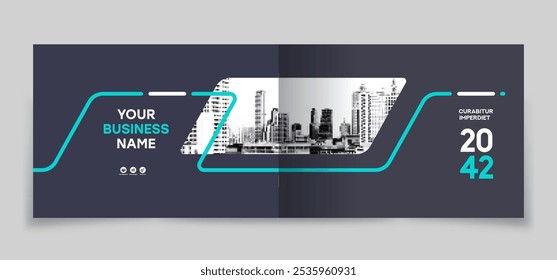 Corporate Book Cover Design Template in A4. Can be adapt to Brochure, Annual Report, Magazine,Poster, Business Presentation, Portfolio, Flyer, Banner, Website.