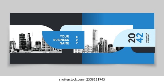 Corporate Book Cover Design Template in A4. Can be adapt to Brochure, Annual Report, Magazine,Poster, Business Presentation, Portfolio, Flyer, Banner, Website.