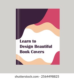 Corporate Book Cover Design Template in A4. Can be adapt to Brochure, Annual Report, Magazine, Poster, Business Presentation, Portfolio, Flyer, Banner.