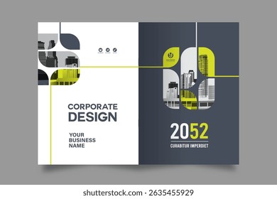 Corporate Book Cover Design Template in A4. Can be adapt to Brochure, Annual Report, Magazine,Poster, Business Presentation, Portfolio, Flyer, Banner, Website.