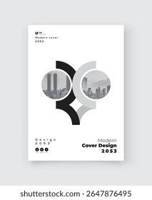 Corporate Book Cover Design Template in A4. Can be adapt to Brochure, Annual Report, Magazine, Poster, Business Presentation, Portfolio, Flyer, Banner, Website.