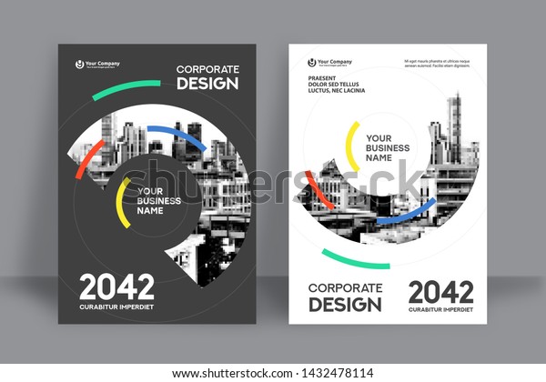 Corporate Book Cover Design Template in\
A4. Can be adapt to Brochure, Annual Report, Magazine,Poster,\
Business Presentation, Portfolio, Flyer, Banner,\
Website.